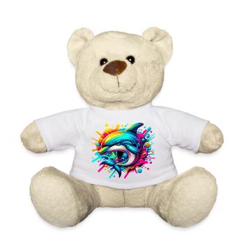 Delfin - Teddy - Weiß - Vorne