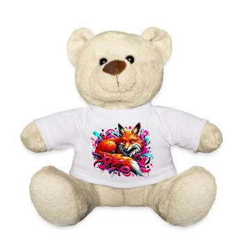 Renard - Nounours - blanc - Devant