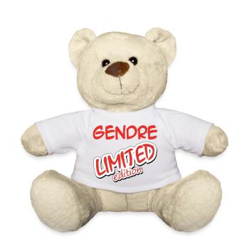 GENDRE LIMITED EDITION - Teddy Bear - white - Front
