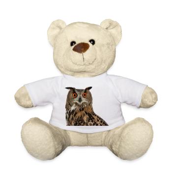 Hibou - Nounours - blanc - Devant