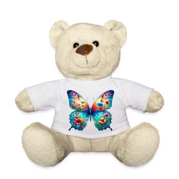 Butterfly - Teddy Bear - white - Front