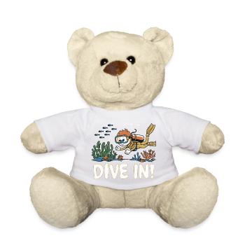 PLONGEURS - Nounours - blanc - Devant