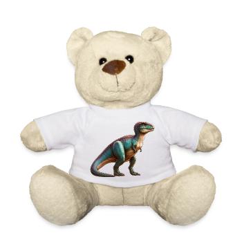 Riesiges T-Rex-Tier - Teddy - Weiß - Vorne