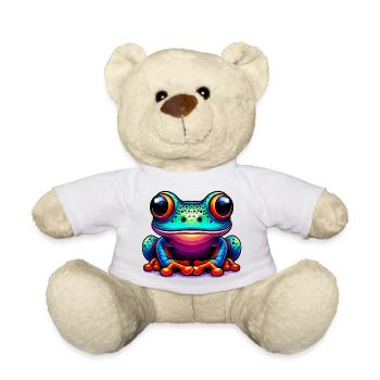 Frog - Teddy Bear - white - Front