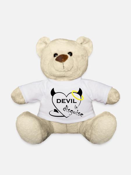 Devil in disguise - Teddy - Weiß