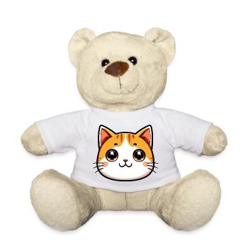 Chat - Nounours - blanc - Devant