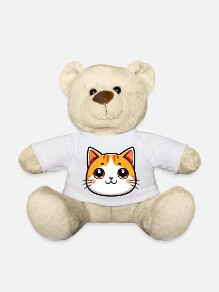 Katze - Teddy - Weiß