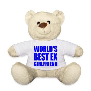 worlds best ex girlfriend - Nounours - blanc - Devant