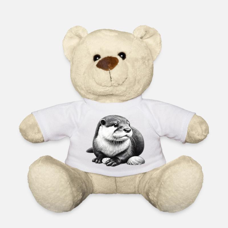 Otter - Teddy - Weiß