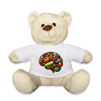 Nourriture pour le cerveau - Nounours - blanc - Devant