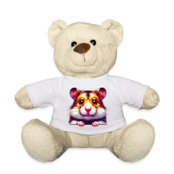 Hamster - Teddy - Weiß - Vorne