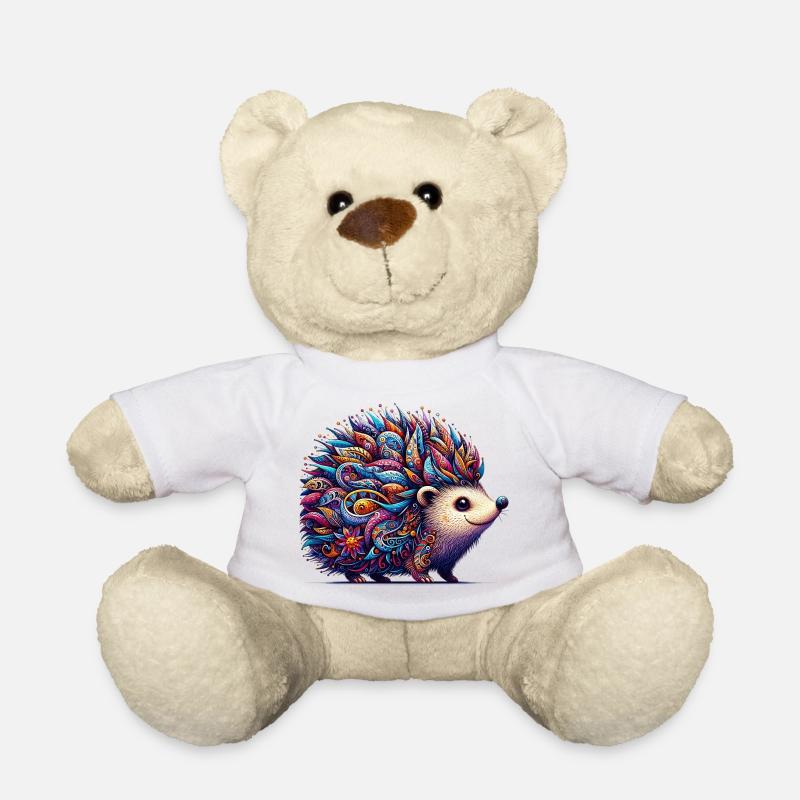 Igel - Teddy - Weiß