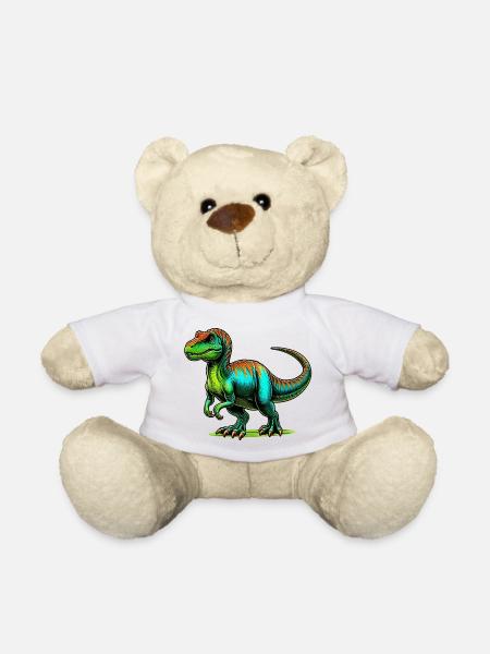 Dinosaurier - Teddy - Weiß