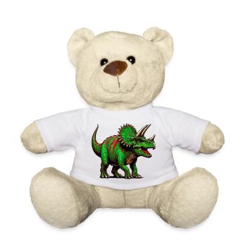 Dinosaurier - Teddy - Weiß - Vorne