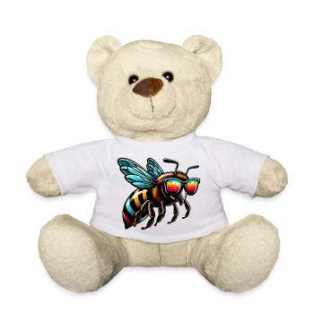 Abeille - Nounours - blanc - Devant