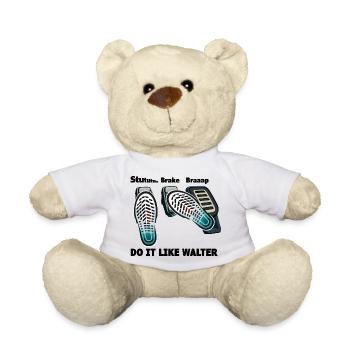 3 Pedals, 1 Love - Teddy - Weiß - Vorne