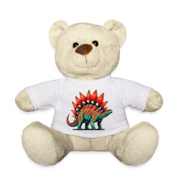 Dinosaurier - Teddy - Weiß - Vorne