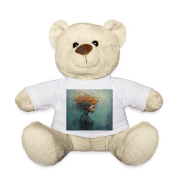 Psychisches Wohlbefinden - Sein - Teddy - Weiß - Vorne