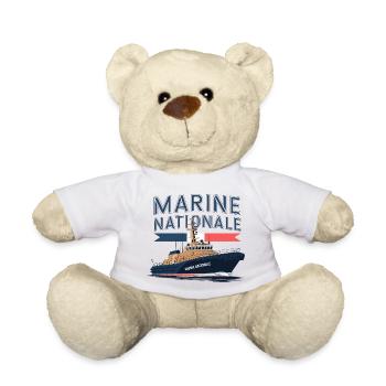 Marine Nationale - Nounours - blanc - Devant