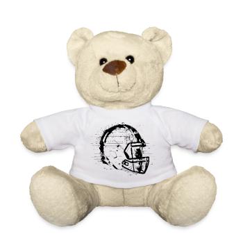 Football Helm - Teddy - Weiß - Vorne