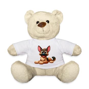 Deutscher Schäferhund 15 - Teddy - Weiß - Vorne