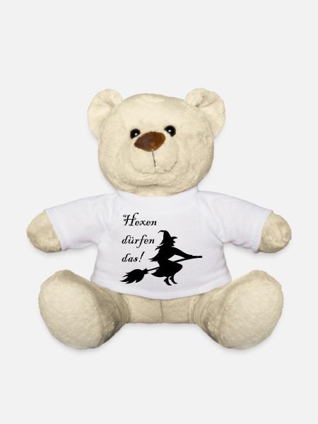 hexen dürfen das - Teddy - Weiß