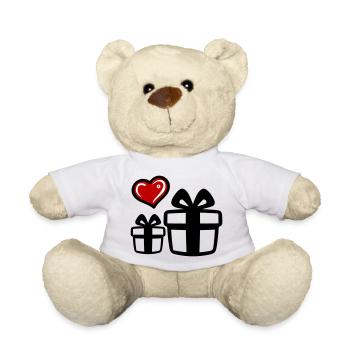 Cadeaux - Nounours - blanc - Devant