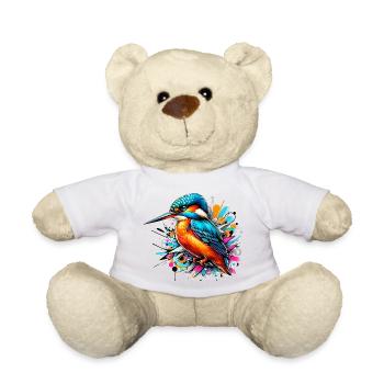 Kingfisher - Teddy Bear - white - Front