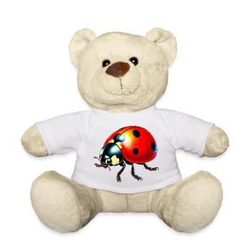 Marienkäfer - Teddy - Weiß - Vorne