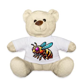 Biene - Teddy - Weiß - Vorne