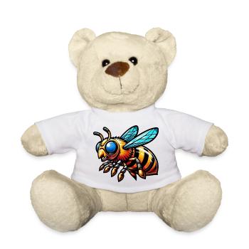 Abeille - Nounours - blanc - Devant