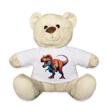 Dinosaurier - Teddy - Weiß - Vorne