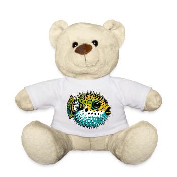 Kugelfisch - Teddy - Weiß - Vorne