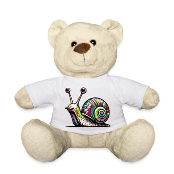 Escargot - Nounours - blanc - Devant