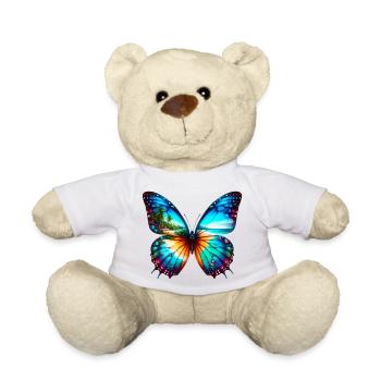 Butterfly - Teddy Bear - white - Front