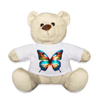 Schmetterling - Teddy - Weiß - Vorne