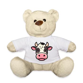 Kuh - Teddy - Weiß - Vorne