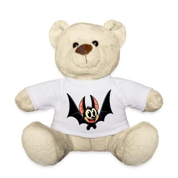 Chauve-souris - Nounours - blanc - Devant