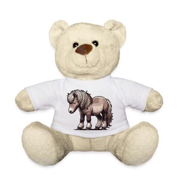 Poney - Nounours - blanc - Devant