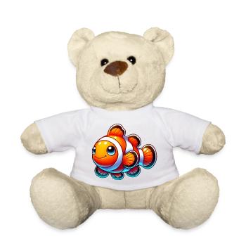 Clownfisch - Teddy - Weiß - Vorne