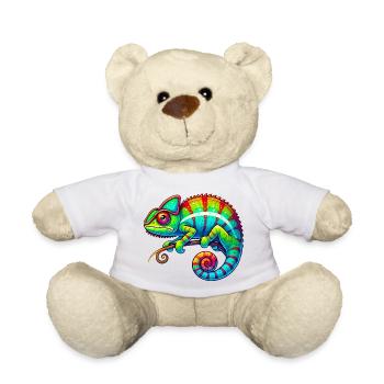 Chamäleon - Teddy - Weiß - Vorne