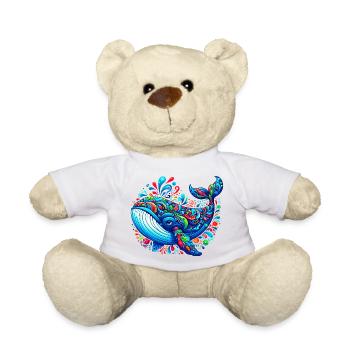 Wal - Teddy - Weiß - Vorne