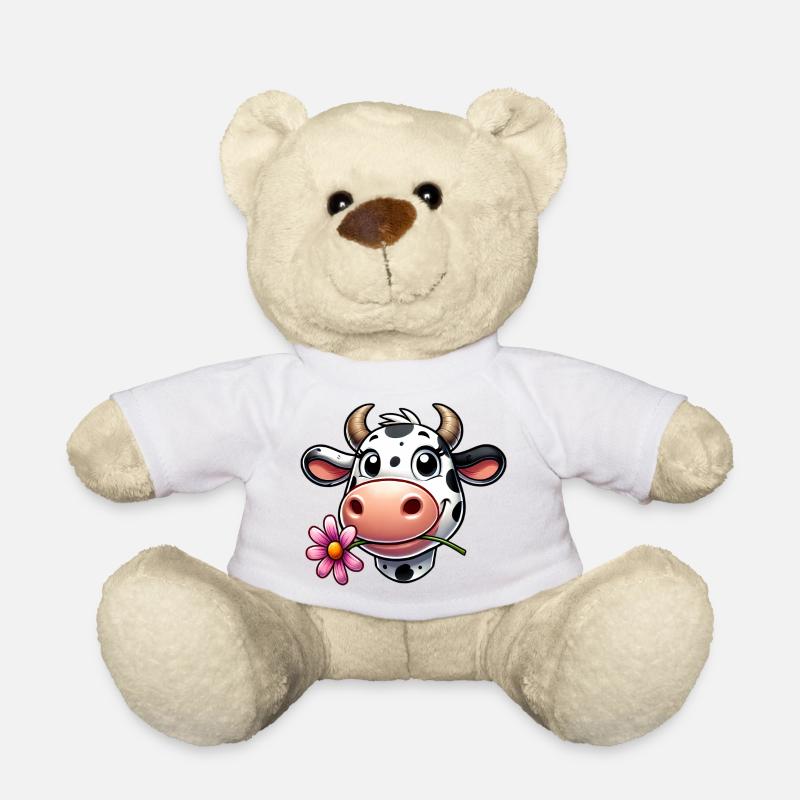 Kuh - Teddy - Weiß