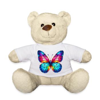 Butterfly - Teddy Bear - white - Front