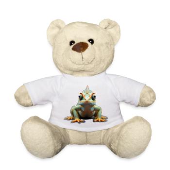 Chameleon realistic reptiles adaptability exotic p - Teddy - Weiß - Vorne