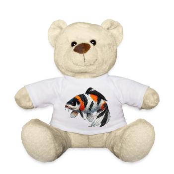Koi carp or wi sw - Teddy Bear - white - Front