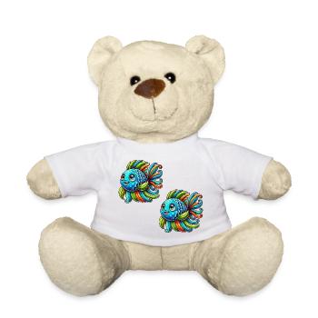 Bande dessinée Poisson 2 - Nounours - blanc - Devant