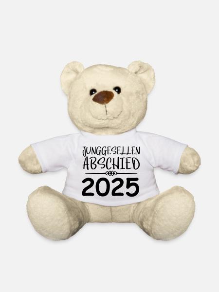 junggesellenabschied 2025 - Teddy - Weiß