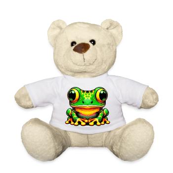 Frog - Teddy Bear - white - Front