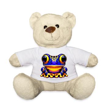 Frog - Teddy Bear - white - Front